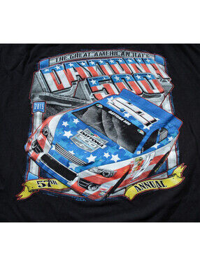 Daytona 500 2015 T-Shirt 57th Annual NASCAR Shirt Chase Authentics 2XL